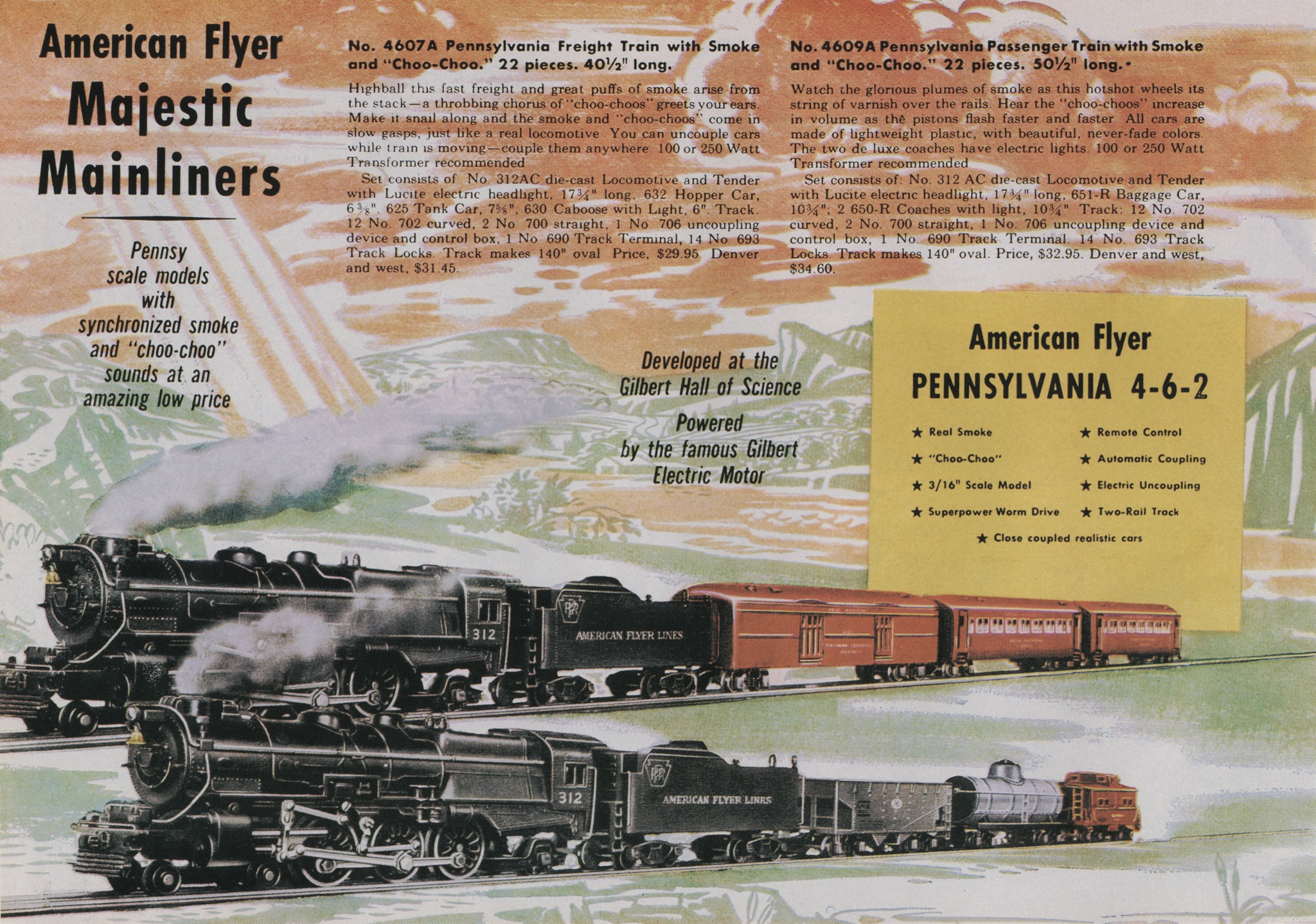 American Flyer Trains 1949, page 22 | A.C. Gilbert Catalog Archive