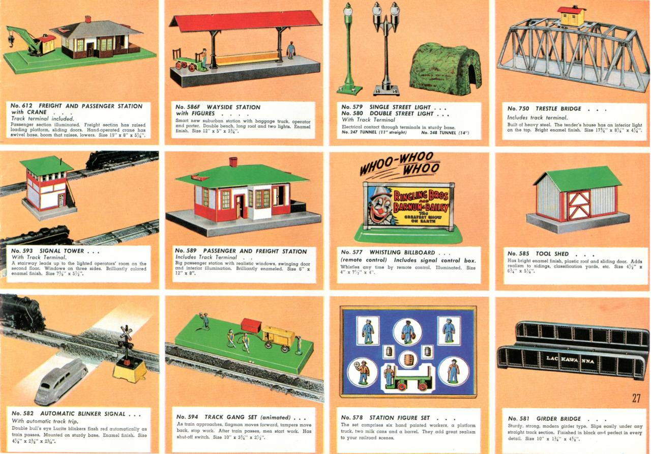 1947 american flyer train set