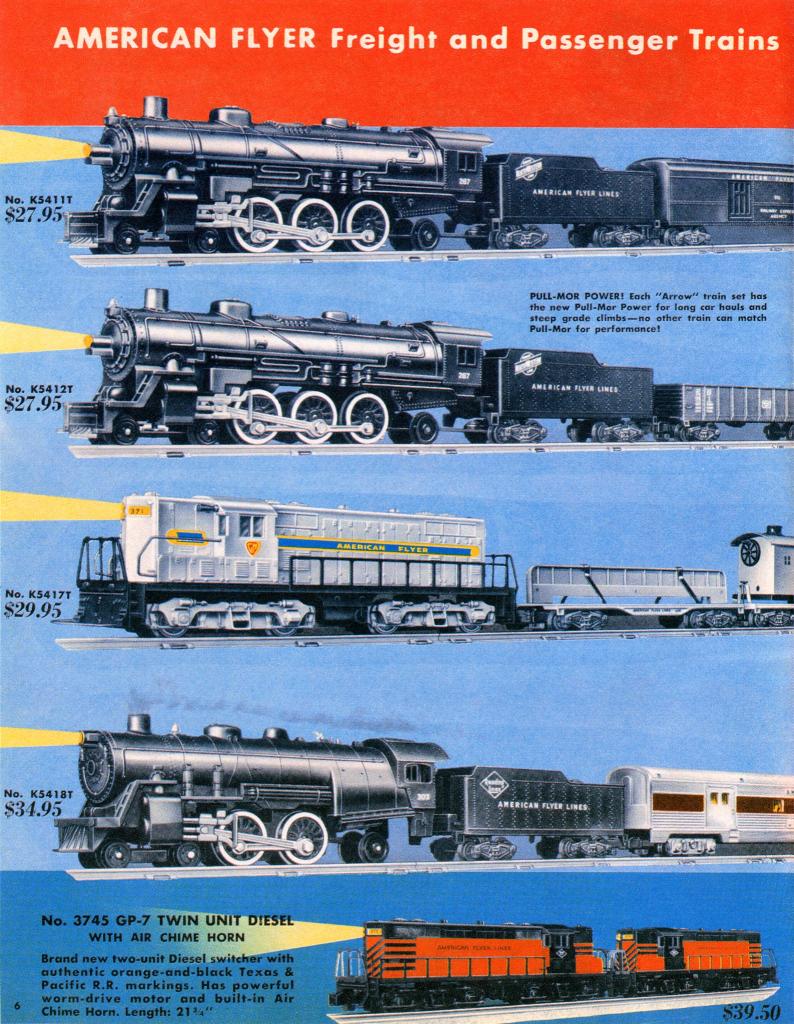 GP-7 Twin Unit Diesel | A.C. Gilbert Catalog Archive