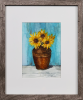 Sunflowers in a Pot by Jeanette Wimmer